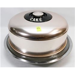 CAKE PLATTER WITH LID