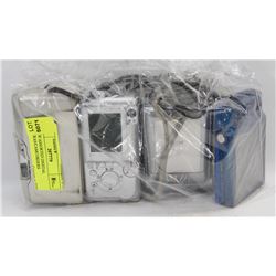 BAG OF2 DIGITAL AND 1 FILM CAMERAS WITH