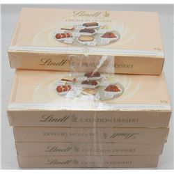 LOT OF 9 LINDT CREATION 65G BOXES OF CHOCOLATE