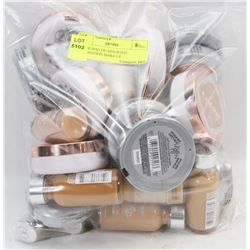 LARGE BAG OF ASSORTED FOUNDATION MAKE UP