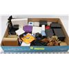 Image 1 : ASSORTMENT OF JEWELRY BOXES AND BAGS.