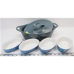 CORNING WARE STONEWARE 1.9L MICROWAVE AND OVEN