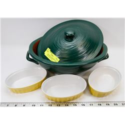 CORNING WARE STONEWARE 2.85L MICROWAVE AND OVEN