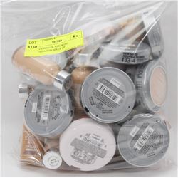 LARGE BAG OF ASSORTED FOUNDATION MAKE UP