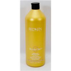 BOTTLE OF REDKEN BLONDE GLAM SHAMPOO