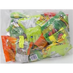 LARGE BAG OF ASSORTED THEATER SIZE CANDY BAGS &