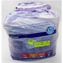 3 BAGS OF TENA ASST SIZE UNDERWEAR