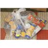 Image 1 : GARBAGE BAG FULL OF ASSORTED PRINGLES