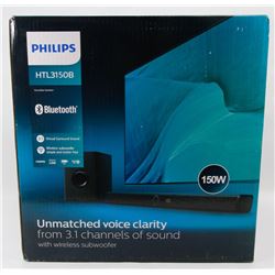 #40--PHILIPS SURROUND SOUND 150W BLUE TOOTH