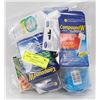 Image 1 : BAG OF ASSORTED TOE & FOOT CARE PRODUCTS INCL