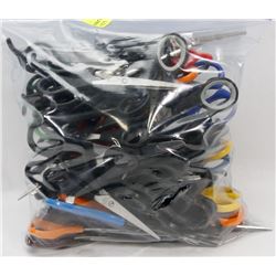BAG OF ASSORTED SCISSORS