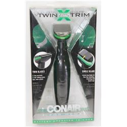 NEW CONAIR FOR MEN TWIN TRIM BATTERY OPERATED