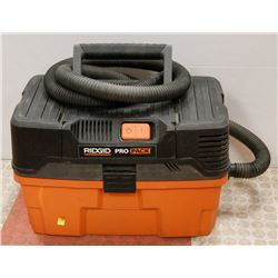RIDGID PRO PACK VACUUM WITH HOSE