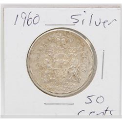1960 CANADIAN SILVER 50 CENT PIECE