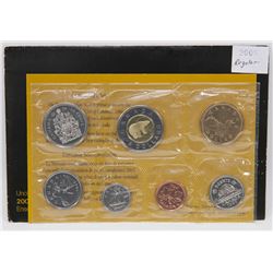 2005 CANADIAN 7 COIN UNCIRCULATED COIN SET