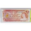 Image 1 : 1974 UNCIRCULATED CANADIAN 2 DOLLAR BILL