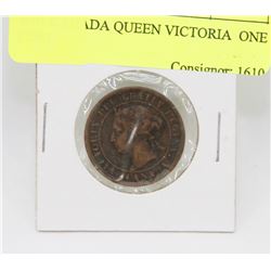 1901 CANADA QUEEN VICTORIA  ONE CENT