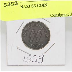 GERMAN NAZI SS COIN.