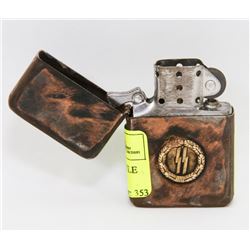 GERMAN VINTAGE SS ZIPPO STYLE LIGHTER STAMPED RZM.