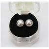 Image 1 : #41-FRESH WATER PEARL EARRINGS