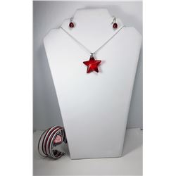 15 - SWAROVSKI CRYSTAL STAR PENDANT