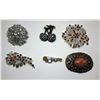 Image 1 : 21 - LOT OF 6 VINTAGE BROOCHES