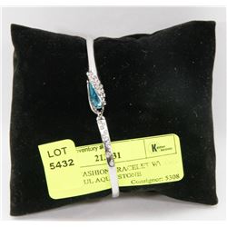 ESTATE FASHION BRACELET W\ COLOURFUL AQUA STONE