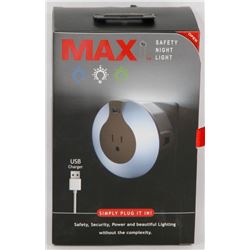 NEW MAX SAFETY NIGHT LIGHT - SIMPLY PLUG IT IN!