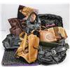 Image 1 : LARGE BOX W/10 PURSES (MOSTLY LEATHER)