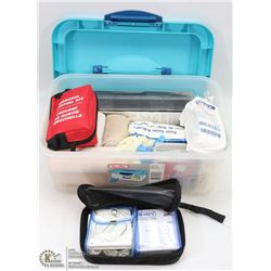 FIRST AID CASE WITH CONTENTS