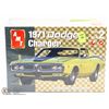 Image 1 : 1:25 NEW MODEL AMT 1971 DODGE CHARGER MODEL KIT