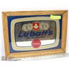Image 1 : LABATTS MIRRORED WALL DECOR.