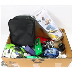 GUYS BOX W/SHAVING FOAM, BLACK TRAVEL