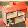 Image 1 : VINTAGE WOODEN DOLL HOUSE