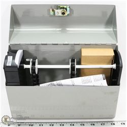 NEW MOTORIZED ROTATING LOCKING KEY BOX, INCLUDES