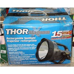 THOR MAGNUM RECHARGEABLE SPOTLIGHT, 15 MILLION