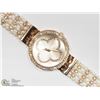 Image 1 : 3) JZL CRYSTAL FRESHWATER PEARL WATCH