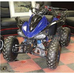 NEW BLUE 150CC  ATV QUAD, 4 STROKE, AIR COOLED