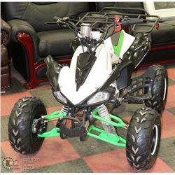 NEW GREEN & WHITE  125CC  ATV QUAD, 4 STROKE,