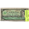 Image 1 : $1 CENTENNIAL ISSUE OF 1967 BANK OF CANADA DOLLAR