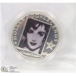 2011 $5 ELIZABETH TAYLOR HOLLYWOOD LEGEND SILVER