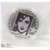Image 1 : 2011 $5 ELIZABETH TAYLOR HOLLYWOOD LEGEND SILVER