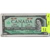 Image 1 : UNC CANADIAN CENTENNIAL $1.00 BILL.