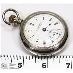 1888 COLUMBUS 18 SIZE 17 JEWEL POCKET WATCH