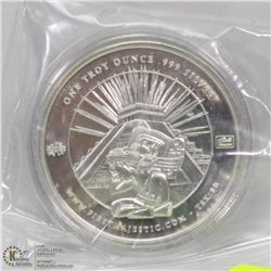 CANADIAN 1OZ .999 SILVER COIN PYRAMID.
