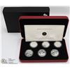 Image 1 : 07) 2005-  6 COIN SILVER COIN SET  RCM