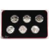 Image 2 : 07) 2005-  6 COIN SILVER COIN SET  RCM