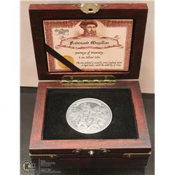 22) 2016-2 OZ ANTIQUE SILVER COIN NEW ZEALAND MINT