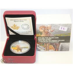 16) 2015,   1 OZ PURE SILVER COIN   RCM