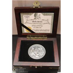 24) 2016-2 OZ ANTIQUE SILVER COIN NEW ZEALAND MINT